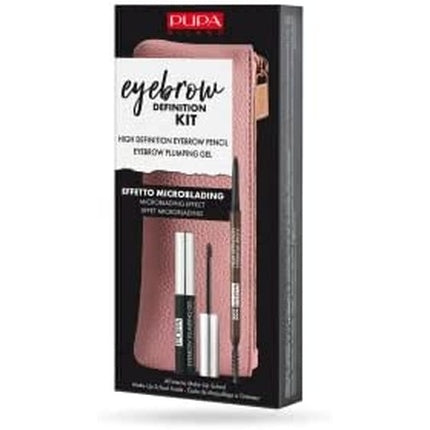 Pupa Eyebrow Definition Kit Brown 0.09g