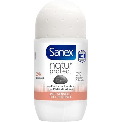 Sanex Sanex Deodorant Natur Protect Sensitive Skin 24h 0 Alcohol Déodorant (Déo) Mixte 50ml