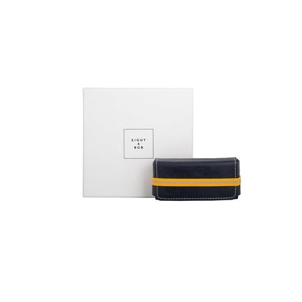 Eight & Bob Blue Leather Perfume Case Maison des fragrances