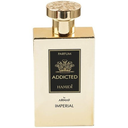 HAMIDI par ARMAF Non Alcohol Addicted Imperial Parfum 120ml 4 FL.oz, 1oz équivaut à 30ml Golden Long Lasting Fragrance pour femme Hamidi