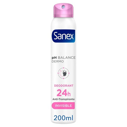 Sanex Dermo Invisible Deodorant Vapo 200ml Unisex Sanex