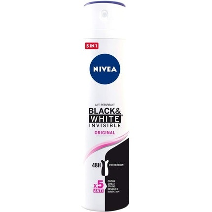 Nivea Invisible Black And White Original Déodorant (Déo) Mixte 200ml