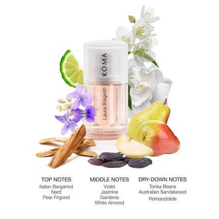 Laura Biagiotti Roma White Flowers Eau de Toilette (EDT) Mixte 100ml
