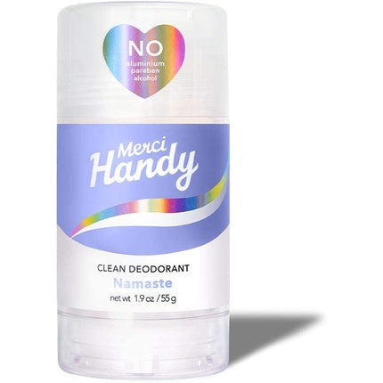 Merci Handy Deodorant for Women and Men Vegan Gluten Free Cruelty Free Aluminium Free Sulfate Free 1.9 oz Namaste Merci Handy