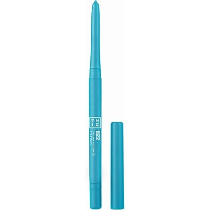 3INA MAKEUP The 24h Automatic Eye Pencil 822 Turquoise Long Lasting Waterproof Eyeliner - Maison des fragrances