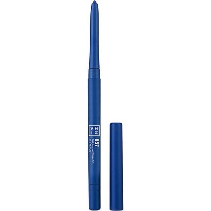 3INA MAKEUP The 24h Automatic Eye Pencil 857 Navy Blue Waterproof Eyeliner - Cruelty Free - Maison des fragrances