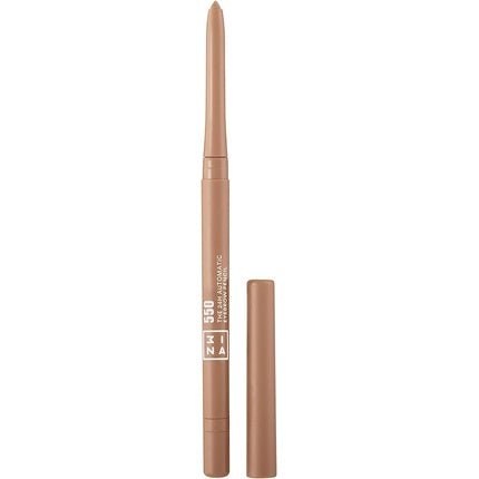 3INA MAKEUP The 24h Automatic Eyebrow Pencil 550 Blonde 24H Longwearing Waterproof Formula with Built - In Sharpener - Fuller Looking Brows - Precise Tip - Maison des fragrances