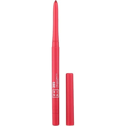 3INA MAKEUP The Automatic Lip Pencil 385 Burgundy Longwearing Waterproof Highly Pigmented - Maison des fragrances