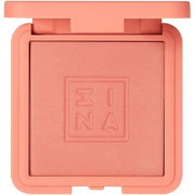 3INA Makeup The Blush 212 Coral Powder Blush Natural Silky Finish Luminous Pressed Mineral Powder Cheek Blush Illuminating Buildable Long Lasting Formula Vegan Cruelty Free - Maison des fragrances