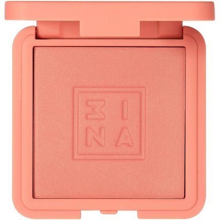 3INA Makeup The Blush 212 Coral Powder Blush Natural Silky Finish Luminous Pressed Mineral Powder Cheek Blush Illuminating Buildable Long Lasting Formula Vegan Cruelty Free - Maison des fragrances