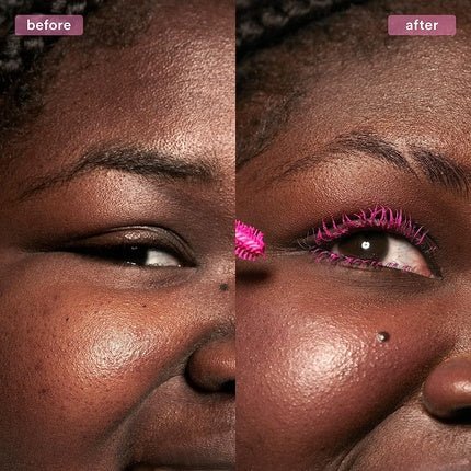3INA MAKEUP The Color Mascara 371 Pink Mascara with Vegetal Keratin Volume and Lift Long - Lasting Flake Free Lengthening for Sensitive Eyes 8ml - Maison des fragrances