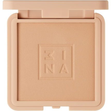 3INA Makeup The Compact Powder 613 Nude Natural Silky Finish Uniform Coverage Comfortable and Luminous Texture Lightweight Mineral Powder Easy to Blend Vegan Cruelty Free - Maison des fragrances