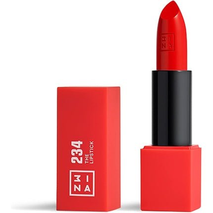 3INA MAKEUP The Lipstick 234 Light Red with Vitamin E and Shea Butter - Matte Finish - Maison des fragrances