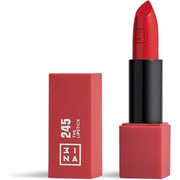 3INA Makeup The Lipstick 245 Pink Red Lipstick with Vitamin E and Shea Butter Long Lasting Lip Colour Matte Finish Creamy Texture Vegan Cruelty Free - Maison des fragrances