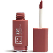 3INA Makeup The Longwear Lipstick 261 Dark Nude Long Lasting Matte Lipstick with Hyaluronic Acid - Maison des fragrances