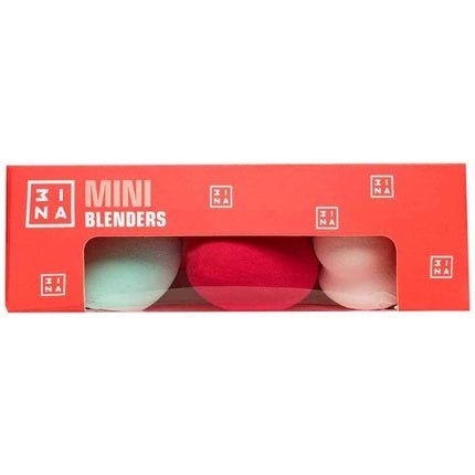 3INA MAKEUP The Mini Blenders Multicolor Vegan and Cruelty Free Makeup Sponges for Flawless Liquid Cream and Powder Application Wet and Dry - Maison des fragrances