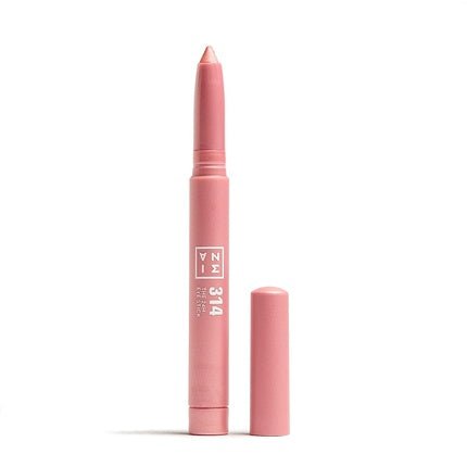 3INA MAKEUP Vegan The 24H Eye Stick 314 Pink 24H Waterproof Formula Creamy Texture Eyeshadow Stick Highly Pigmented Quick Drying Matte Shimmer Metallic Cruelty Free - Maison des fragrances