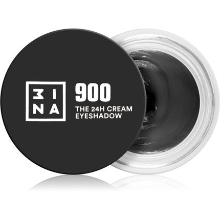 3INA The 24H Cream Eyeshadow - Black 3 ml - Maison des fragrances