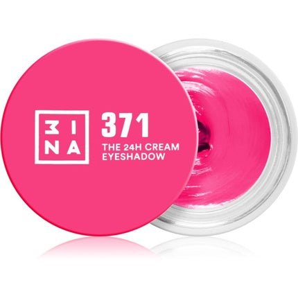 3INA The 24H Cream Eyeshadow - Electric Pink 3 ml - Maison des fragrances