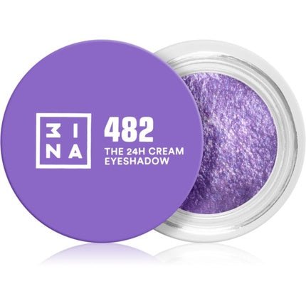 3INA The 24H Cream Eyeshadow - Purple 3 ml - Maison des fragrances