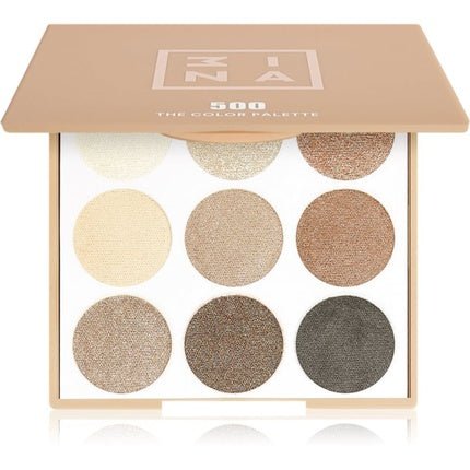 3INA The Color Palette Eyeshadow Palette - Color 500, 9g - Maison des fragrances
