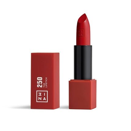 3ina The Lipstick Outstanding Shade Selection Matte and Shiny Finishes 0.16oz 250 Dark Pink Red - Maison des fragrances