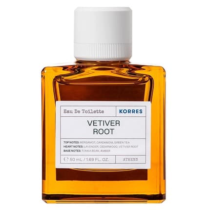Korres Vetiver Root Eau de Toilette (EDT) Homme 50ml