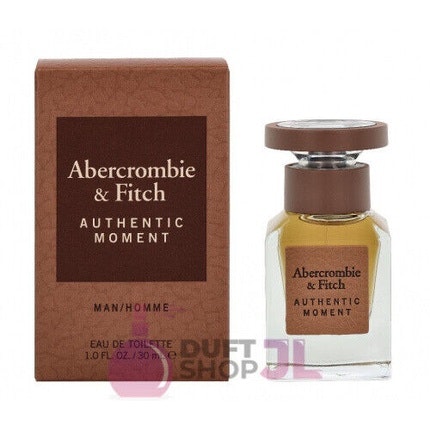 Abercrombie & Fitch Authentic Moment Eau de Toilette (EDT) Homme 30ml