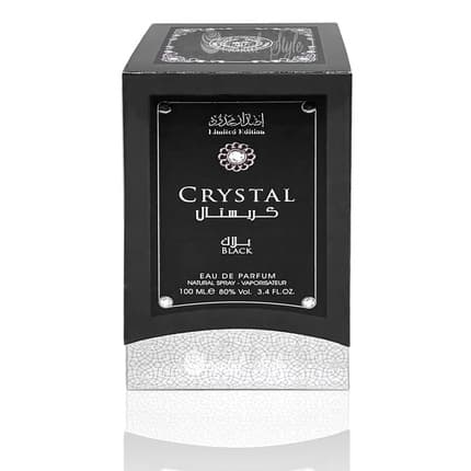 Ard Al Zaffran Crystal Black Limited Edition Unisex Ard Al Zaafaran Eau de Parfum (EDP) Mixte 100ml