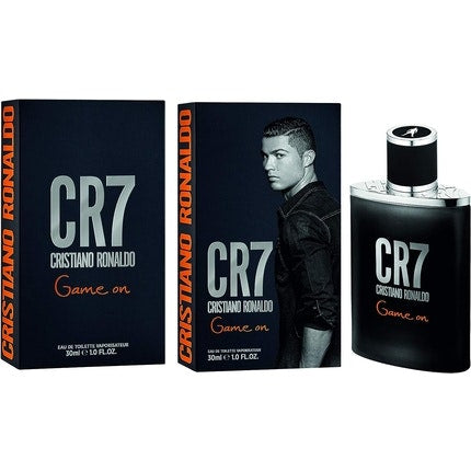 Cristiano Ronaldo CR7 Game On Eau de Toilette 30ml Black Orange Maison des fragrances