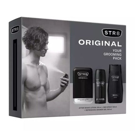 STR8 Original ASL 100ml with Deodorant 150ml and Gel 250ml Str8