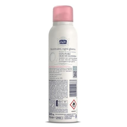 Neutro Roberts Deodorant Fresh Rose Monoi and Freesia Aluminum-Free Stain-Free with Pure Glycerin Oil Deodorant and Dermatologically Tested 48h Déodorant (Déo) Femme 150ml