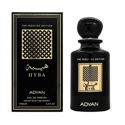 Ajmal Hyba Exquisite Citrus Floral Scent with Orchid, Sandalwood, and Vanilla Base Notes Romantic and Alluring Eau de Parfum (EDP) Femme 100ml