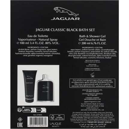Jaguar Classic Black Set Shower Gel Coffret (Coffret) Mixte 100ml