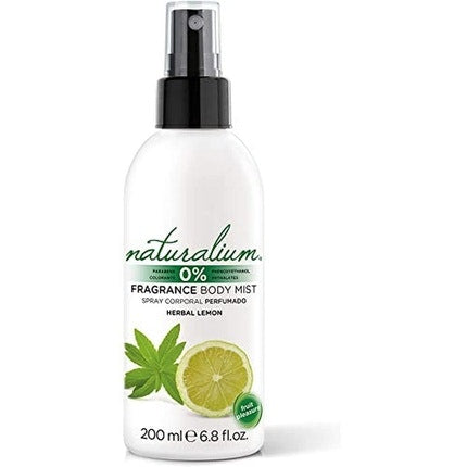 Naturalium Lemon Body Mist 200ml Parfum  Spray Lime Naturalium