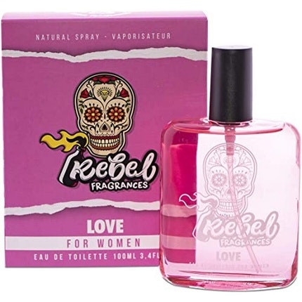 Rebel Fragrances Rebel Love Eau De Toilette pour femme  100ml Rebel