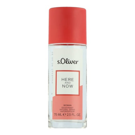 s.Oliver Here and Now for Women Deodorant Spray 75ml S.Oliver