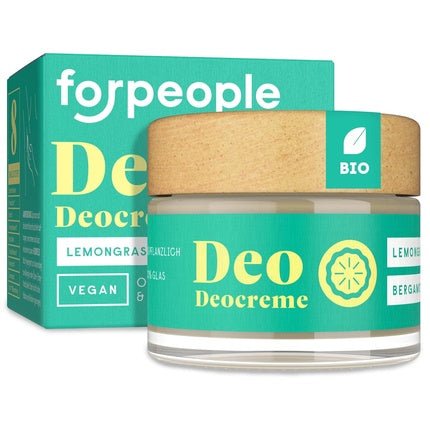 4 People Who Care 4people Organic Deodorant Cream Solid Deodorant for 12h+ Freshness Without Aluminum - Maison des fragrances