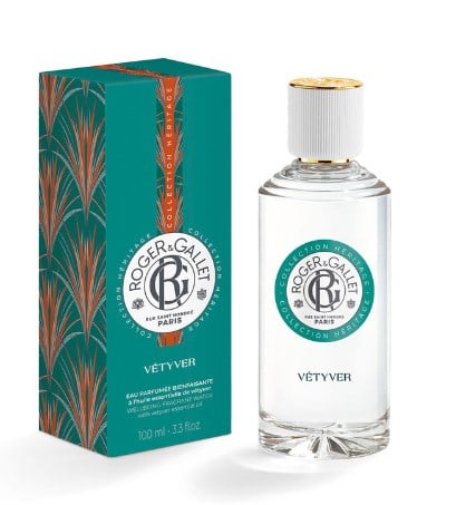 ROGER & GALLET Vétyver Benefiting Scented Water 100ml Vetyver 3.30 Fl Oz