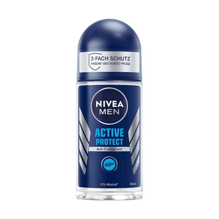 Nivea Men Active Protec Deodorant Roll-On 50ml Nivea