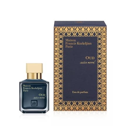 Maison Francis Kurkdjian Oud Satin Mood Vanilla Scented Amber Accord 2.4 Fl Oz Eau de Parfum Unisexe