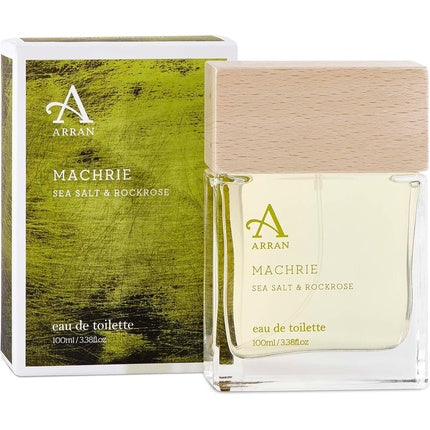 Arran Sense of Scotland Machrie Eau de Toilette Spray for Men 100ml 3.3floz with Clary Sage & Rockrose