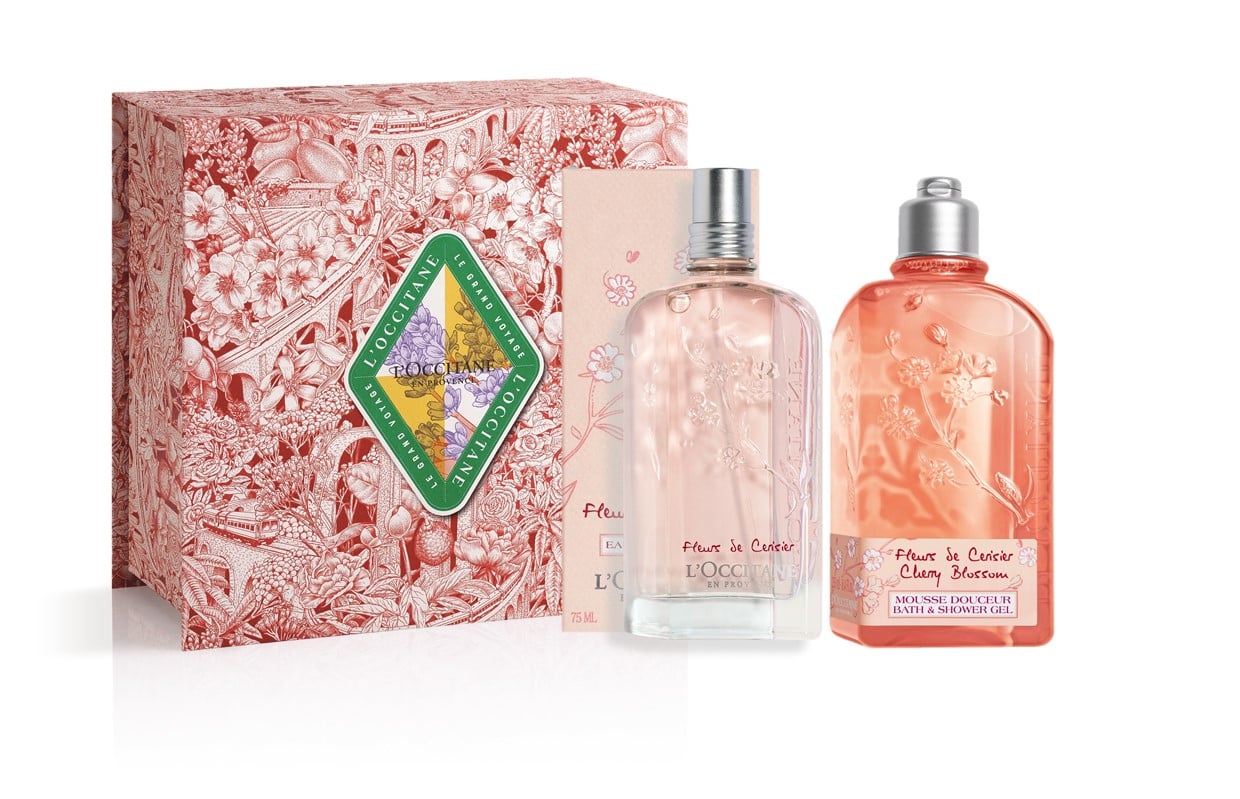 L'Occitane Cherry Blossom Delicacy Perfume Gift Set