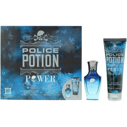 Police Potion Power 2 Piece Gift Set Eau de Parfum 30ml Shower Gel 100ml Police