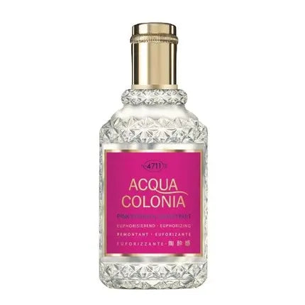 4711 Acqua Colonia Pink Pepper and Grapefruit 50ml EDC with 75ml Shower Gel 4711