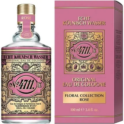 4711 Floral Collection Rose Eau De Cologne Spray 100ml 4711