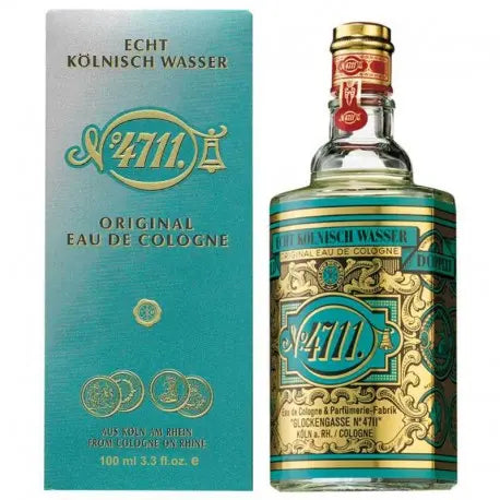 4711 Original Eau De Cologne 100ml 3.3 Fl.oz Vintage Bottle with Seal