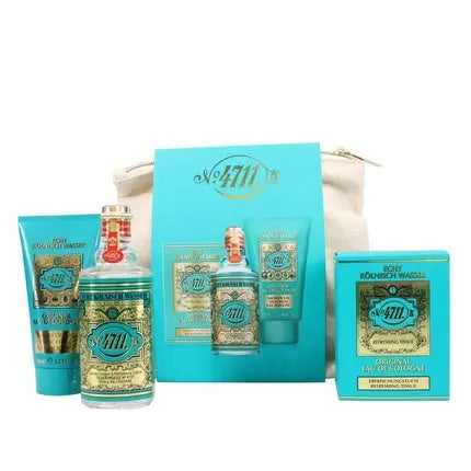 4711 Original Eau De Cologne Premium Gift Set Shower Gel Aftershave 4711