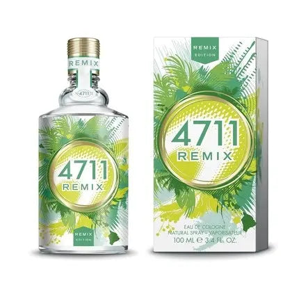 4711 Remix Cologne Green Oasis Eau de Cologne 100ml Natural Spray Vaporisateur 4711