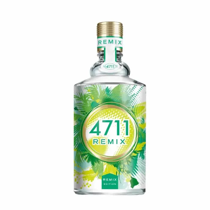 4711 Remix Cologne Green Oasis Eau de Cologne 100ml Natural Spray Vaporisateur 4711